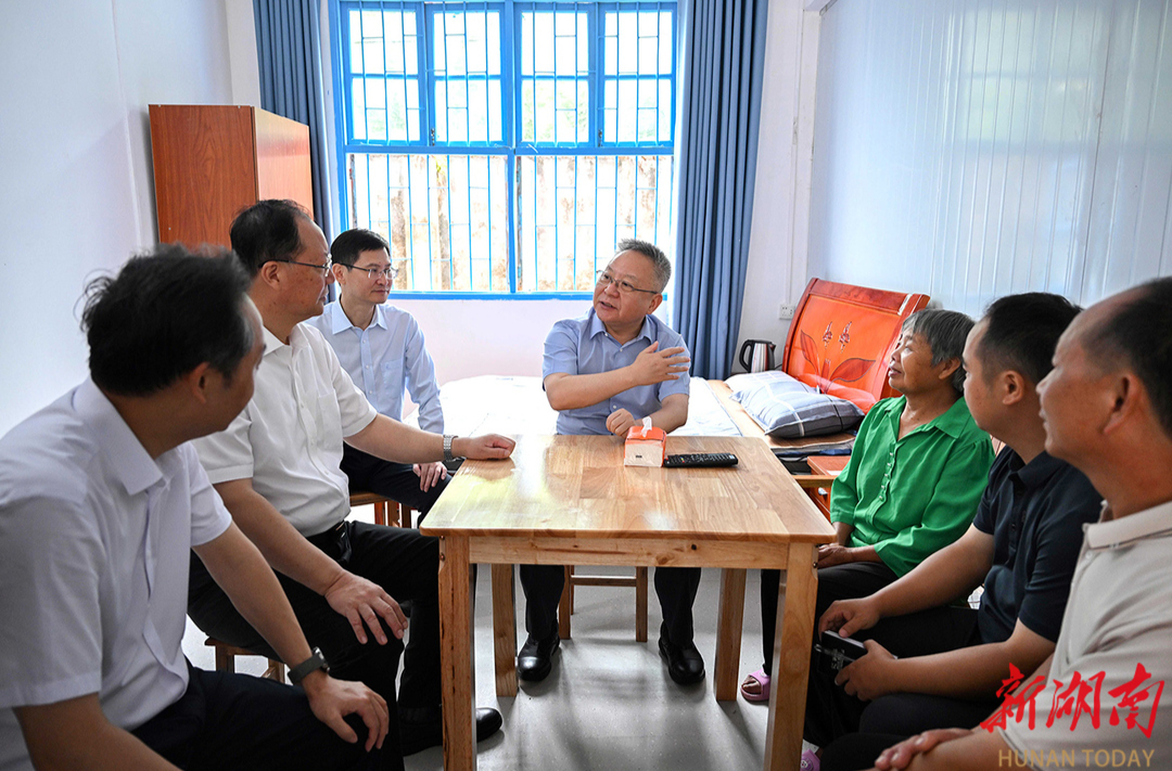 沈晓明毛伟明调研督导资兴市灾后重建工作