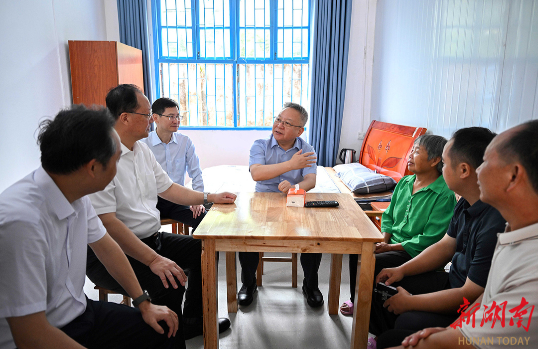 沈晓明毛伟明调研督导资兴市灾后重建工作