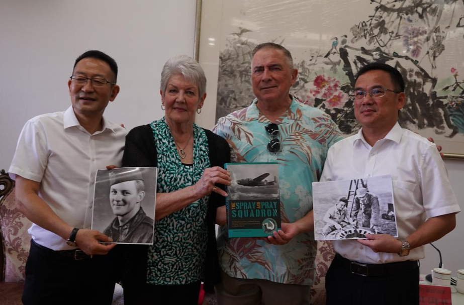 美中航空遗产基金会携团访芷江：传承飞虎队精神 共促中美民间友好交流