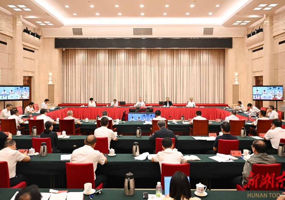 沈晓明主持召开2024年全省汛期重特大自然灾害复盘总结专题会议