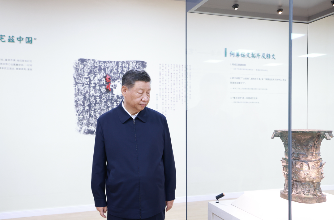 习近平在陕西宝鸡市和甘肃天水市考察调研
