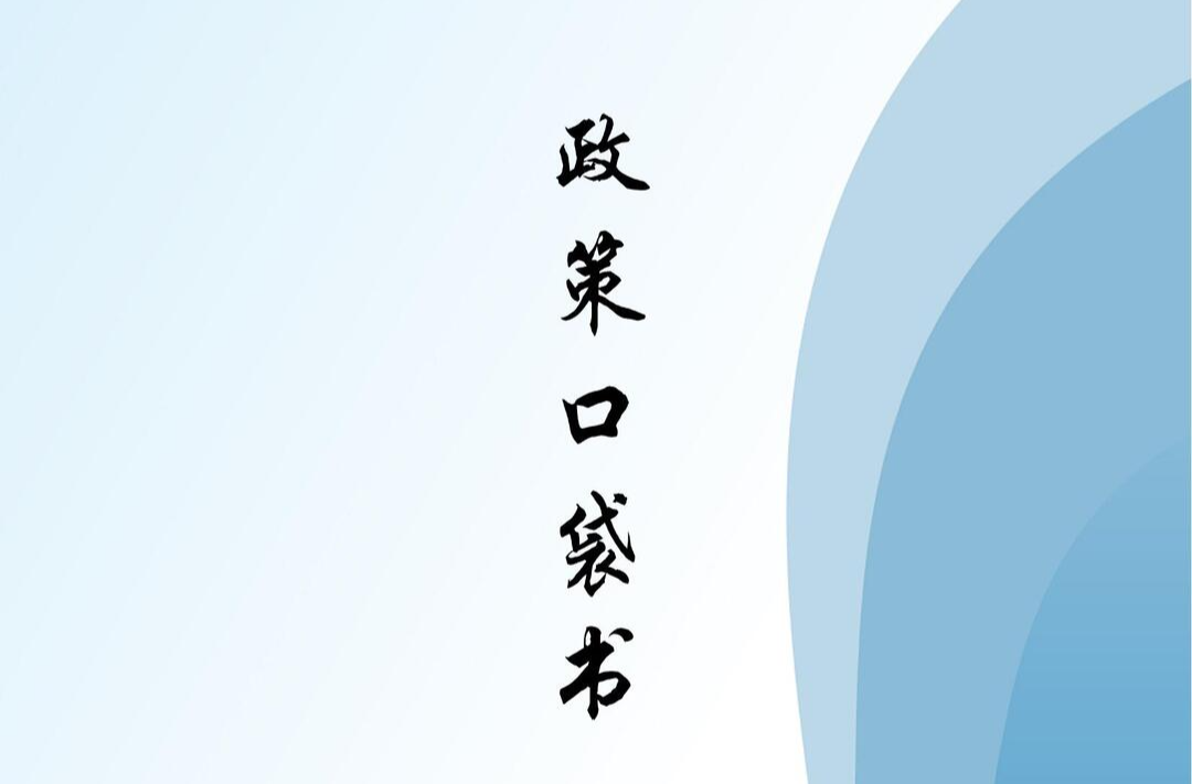 芷江侗族自治县“两重”“两新”送解优专项行动政策口袋书