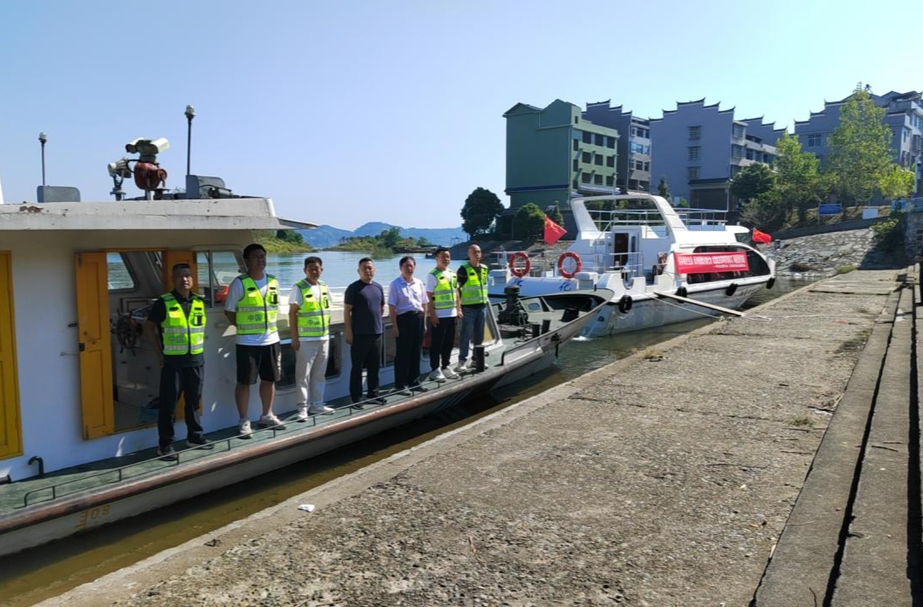 芷江水运：市县联合巡航 共护一江碧水