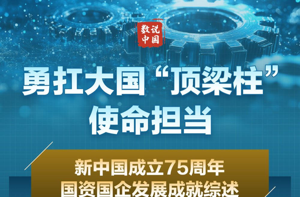 数说中国·75载辉煌成就｜勇扛大国“顶梁柱”使命担当——新中国成立75周年国资国企发展成就综述