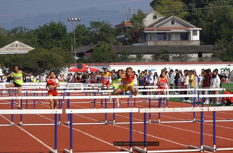 全县中小学生田径运动会火热开赛