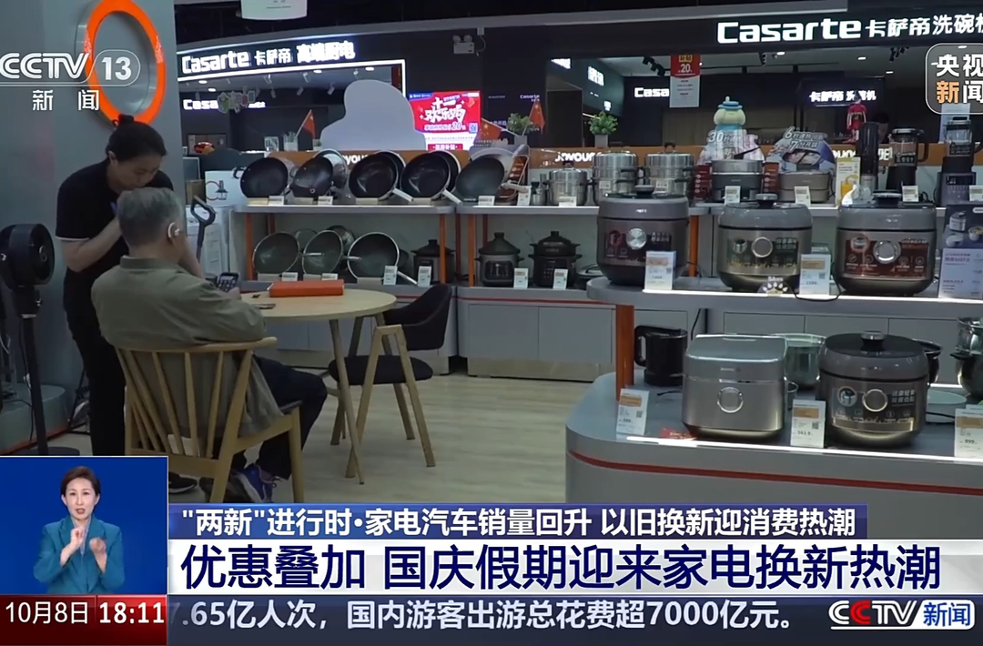 真金白银补贴！买汽车、家电，这些优惠都能享→