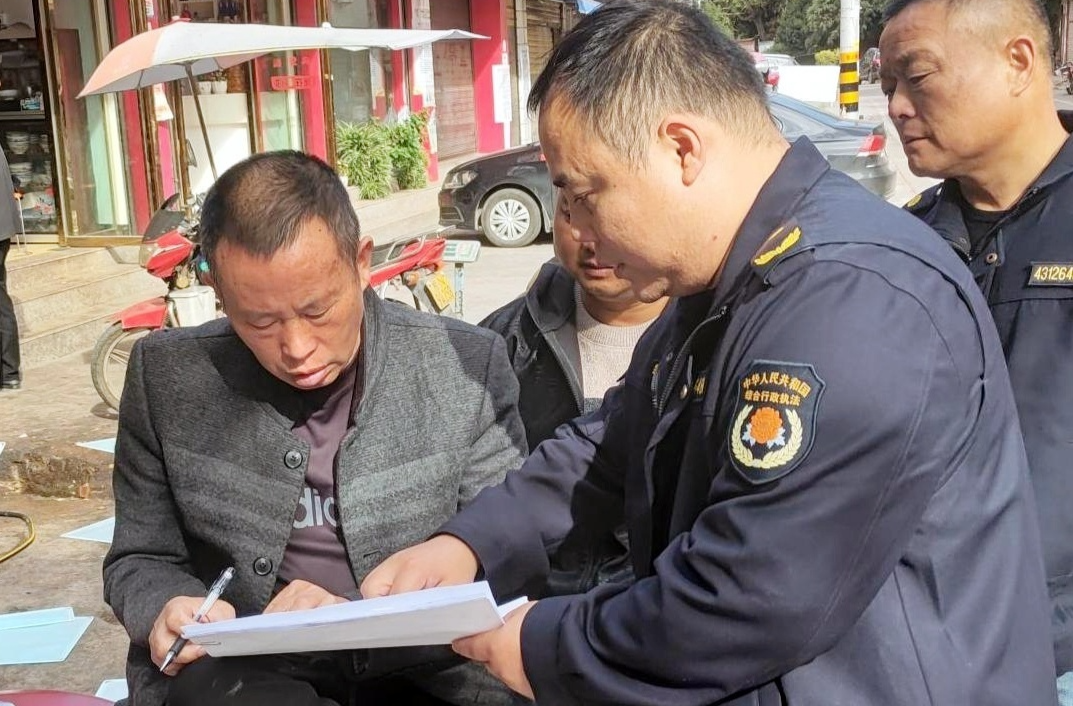 罗卜田乡开展经营性自建房消防安全宣传