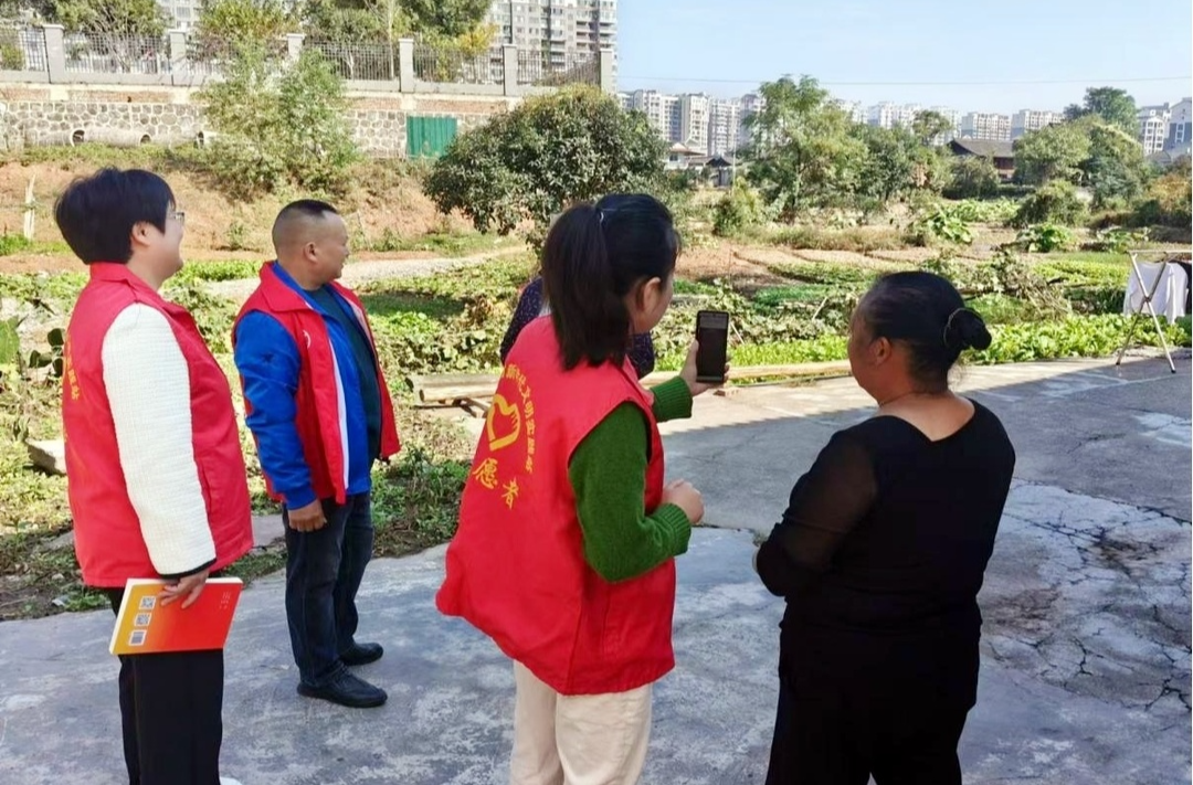芷江镇社塘坪村开展党员志愿服务活动
