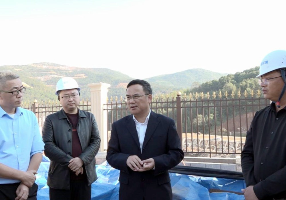 梁元和赴水宽乡调研项目建设