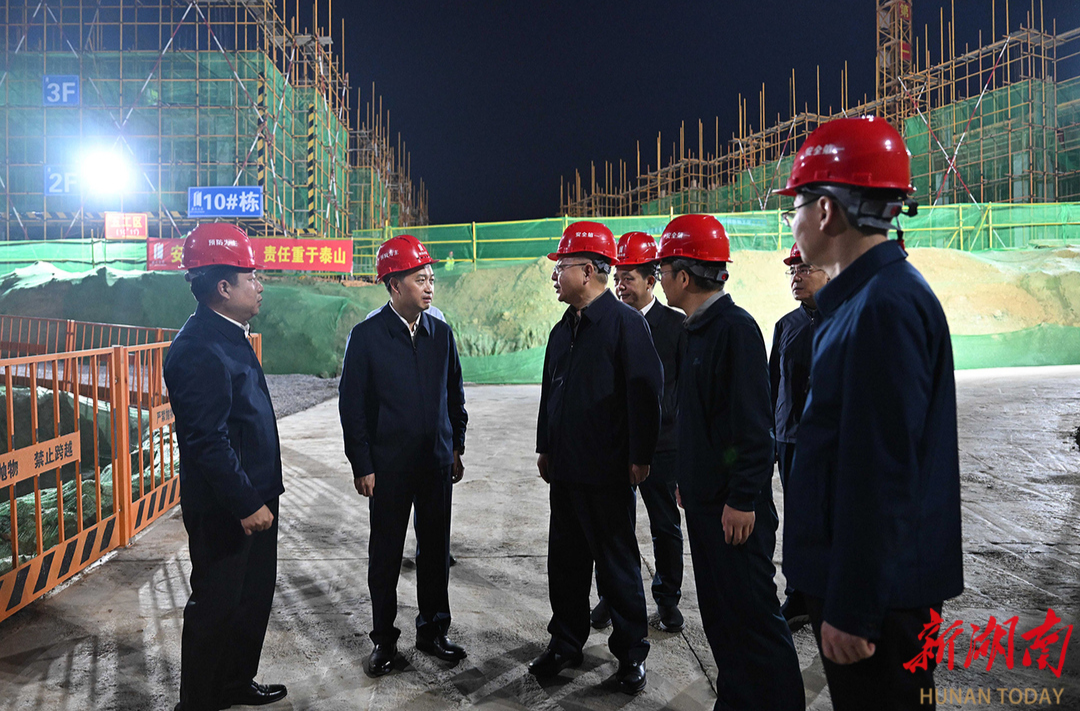 沈晓明调研郴州经济社会发展情况