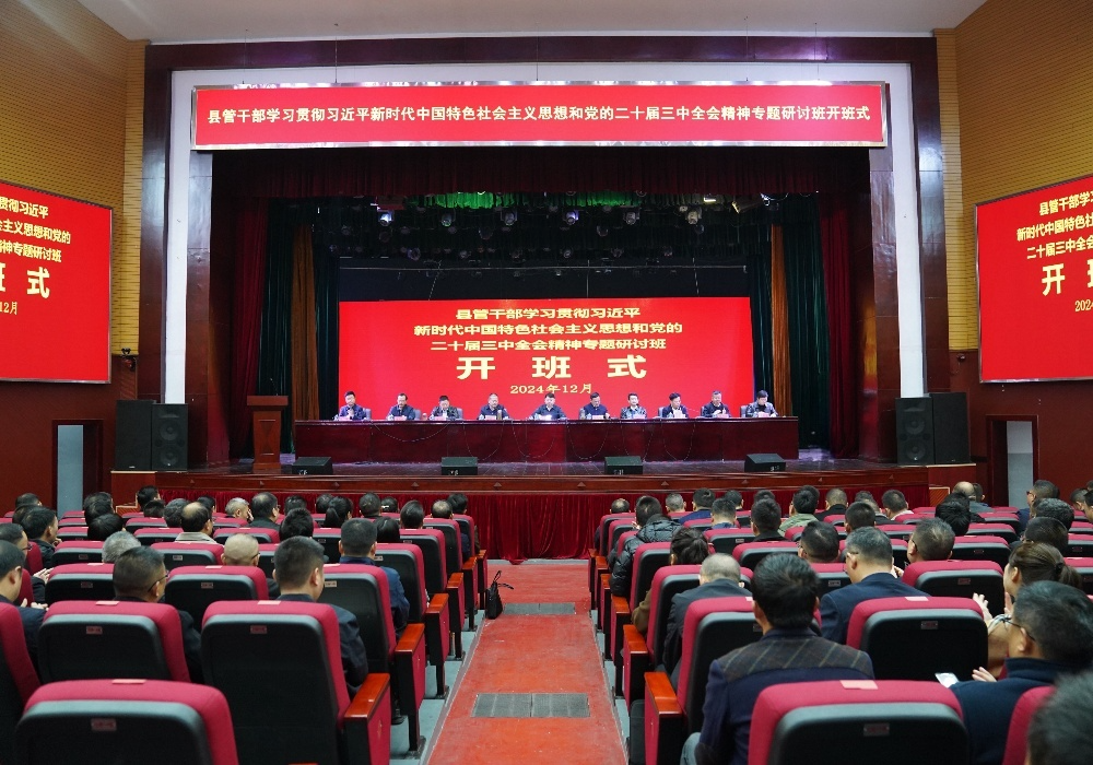 梁志平：坚定发展信心 进一步全面深化改革 全力推动党的二十届三中全会精神在芷江落地见效