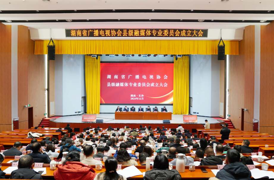 百家融媒的“家”  ——湖南省广播电视协会县融专委会成立