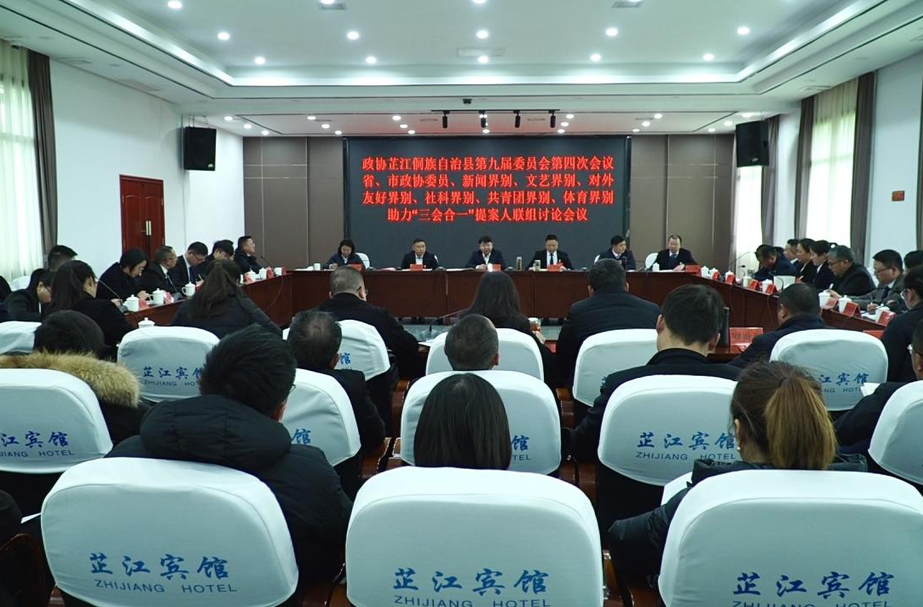 政协委员开展联组讨论