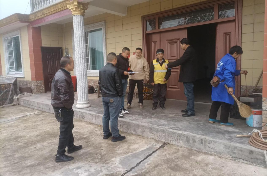 罗卜田乡：暖心“敲门行” 筑牢“安全门”