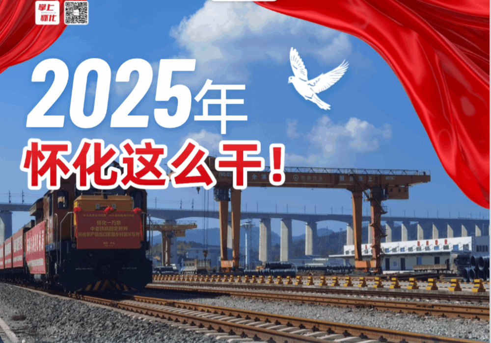 一图速览 ｜划重点！2025，怀化这么干→