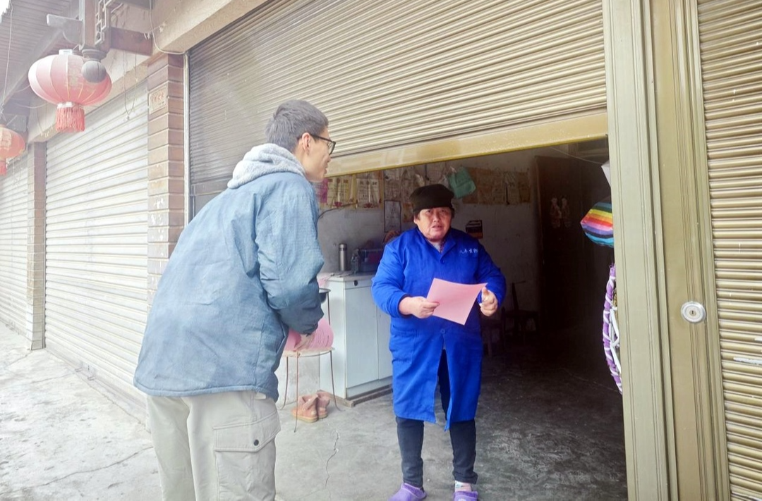 罗旧镇：做好“敲门”提醒，守护群众安全