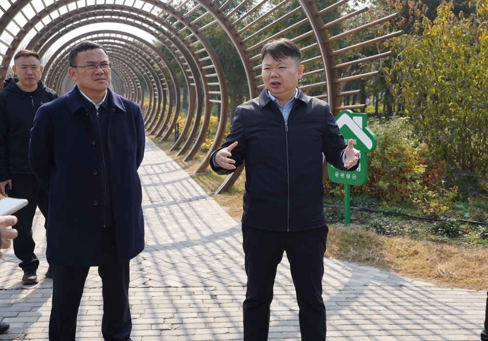 梁志平调研系列重点项目建设工作