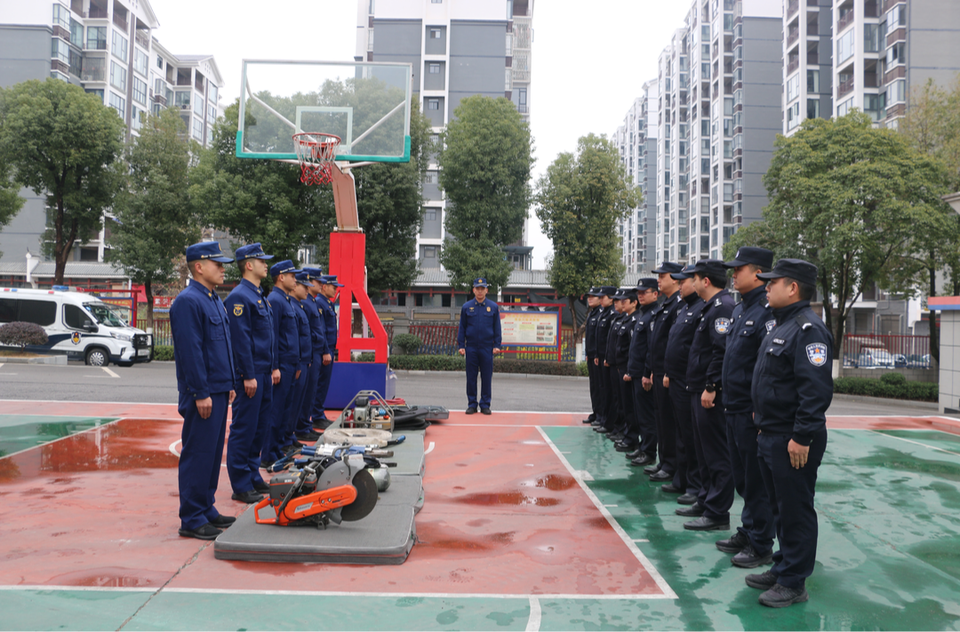 芷江人民法院开展消防安全技能培训活动