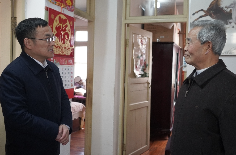 梁元和开展新春走访慰问活动