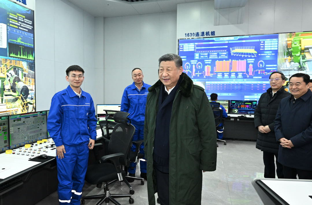 习近平在辽宁本溪市考察调研
