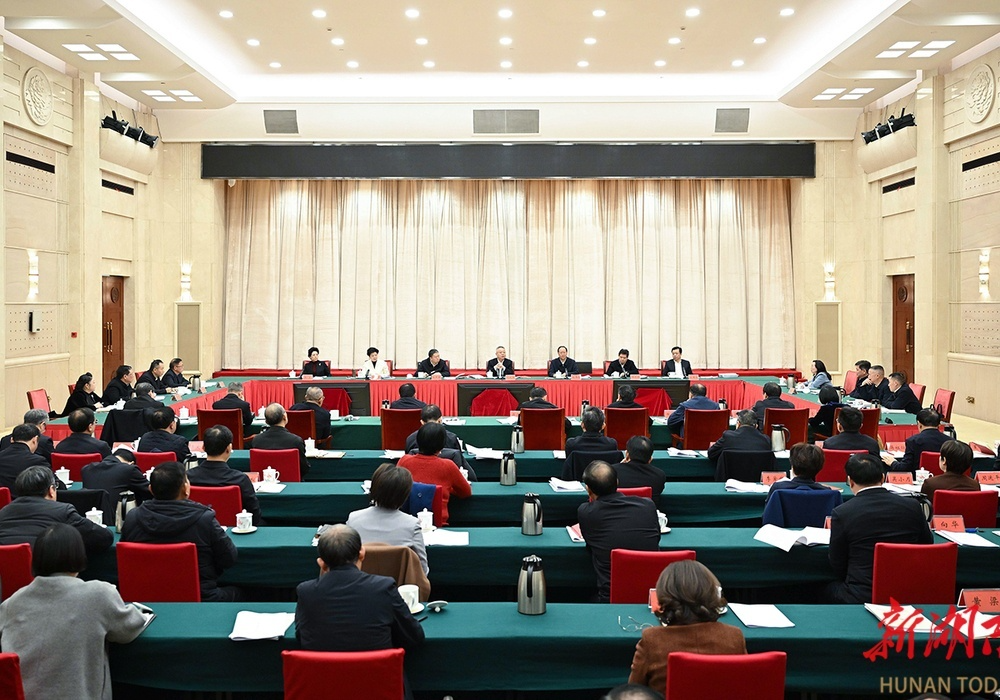 沈晓明：进一步统一思想增进共识凝聚力量 齐心协力把今年各项工作做得更好