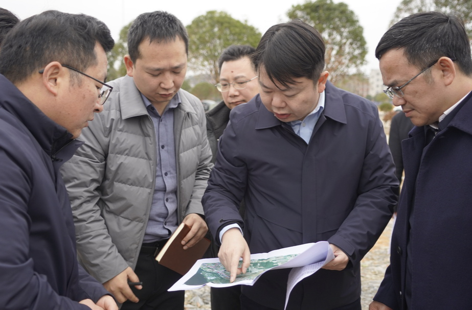 县四大家班子领导专题调研“三会合一”活动  重点项目建设工作