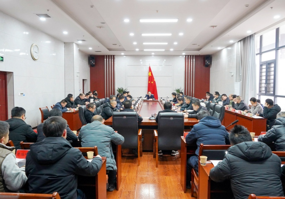 全县招商引资工作专题调度会召开