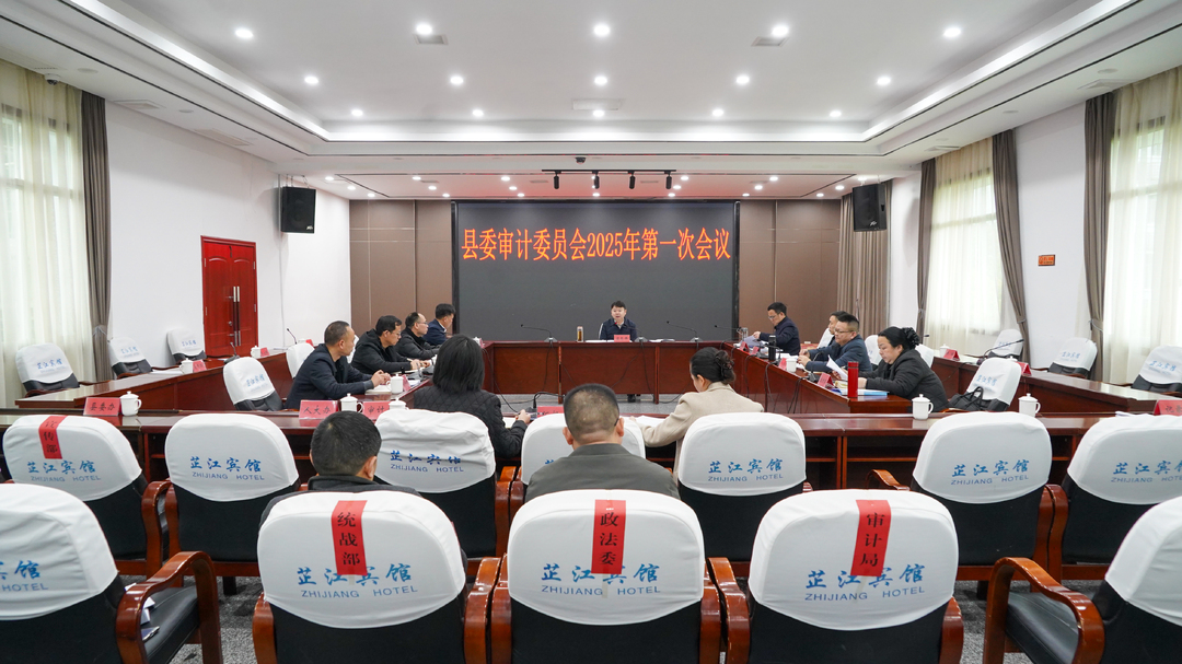梁志平主持召开县委审计委员会2025年第一次会议
