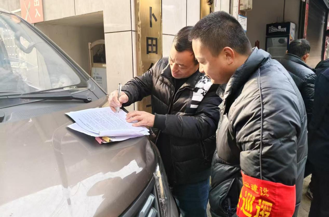 罗卜田乡：签订交通安全承诺书，筑牢织密安全防护网