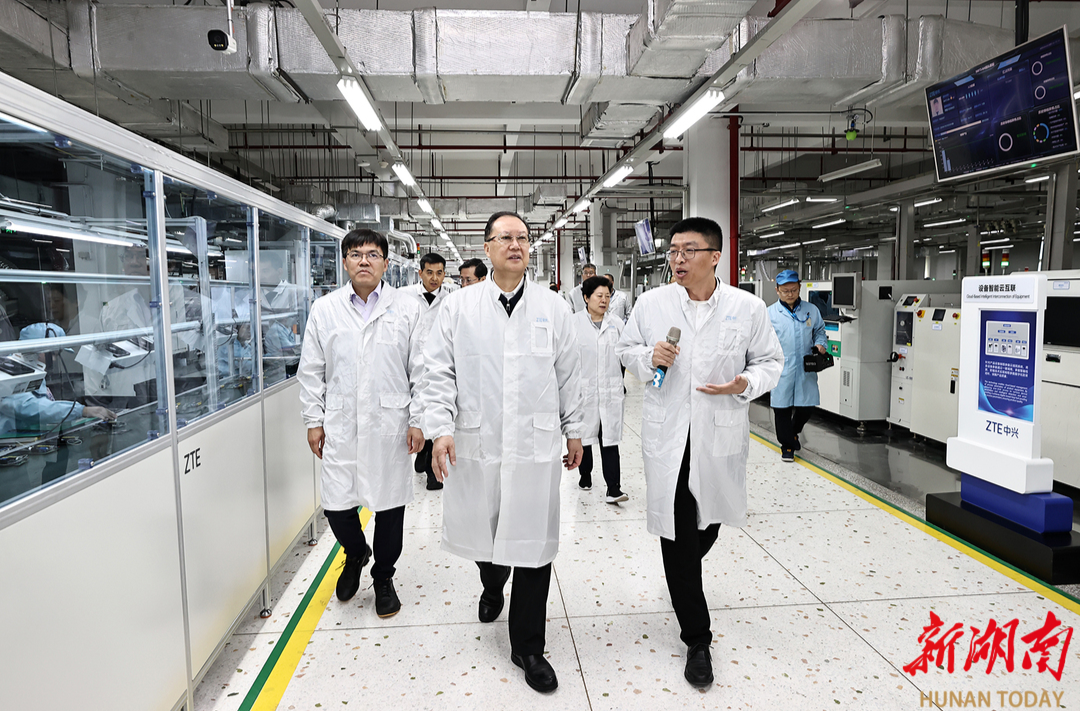 毛伟明在长沙调研产业发展和春耕生产