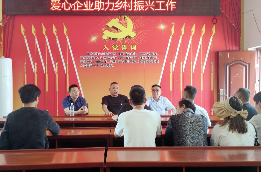 芷江县委社会工作部带领两新党支部助力春耕生产