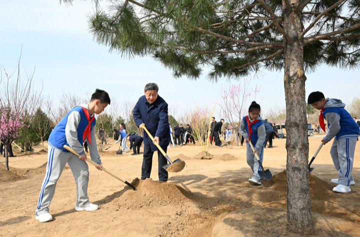习近平：汇聚共建美丽中国磅礴力量 让祖国大地更加绿意盎然生机勃发