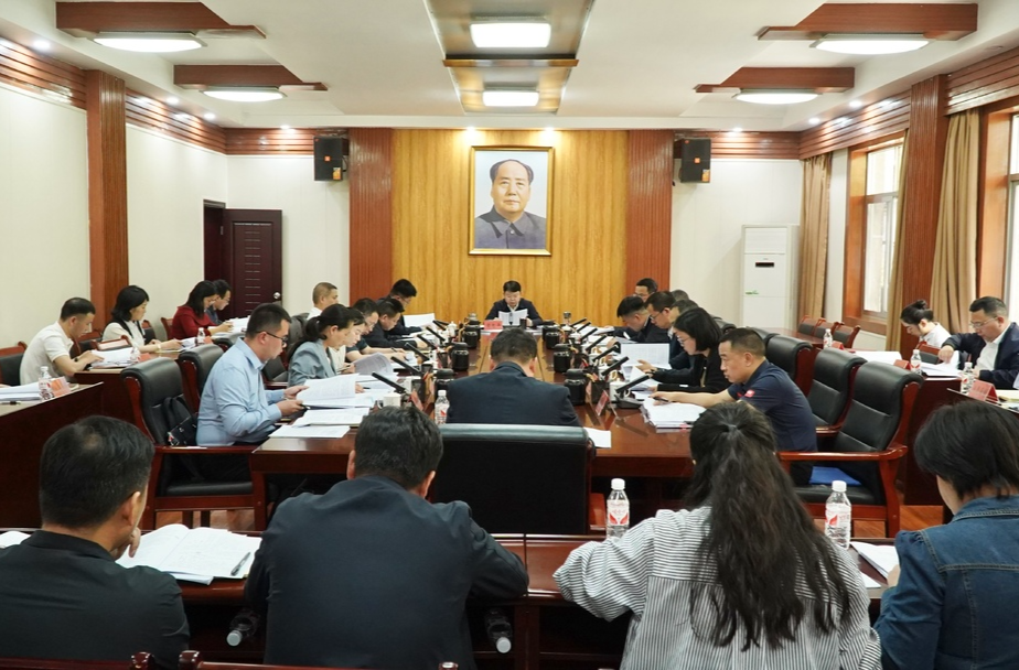 梁志平主持召开全县医药卫生体制改革暨紧密型县域医共体建设调度会议