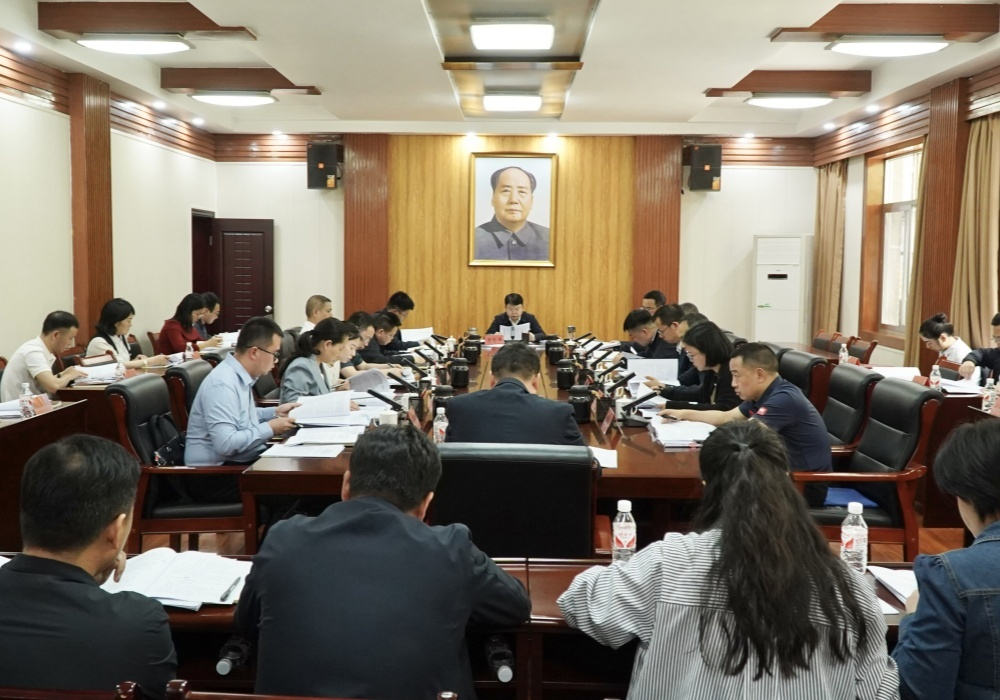 梁志平主持召开全县医药卫生体制改革暨紧密型县域医共体建设调度会议