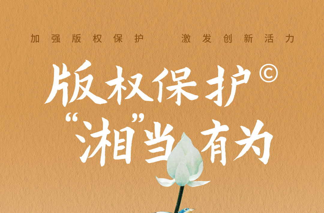 海报｜加强版权保护 激发创新活力
