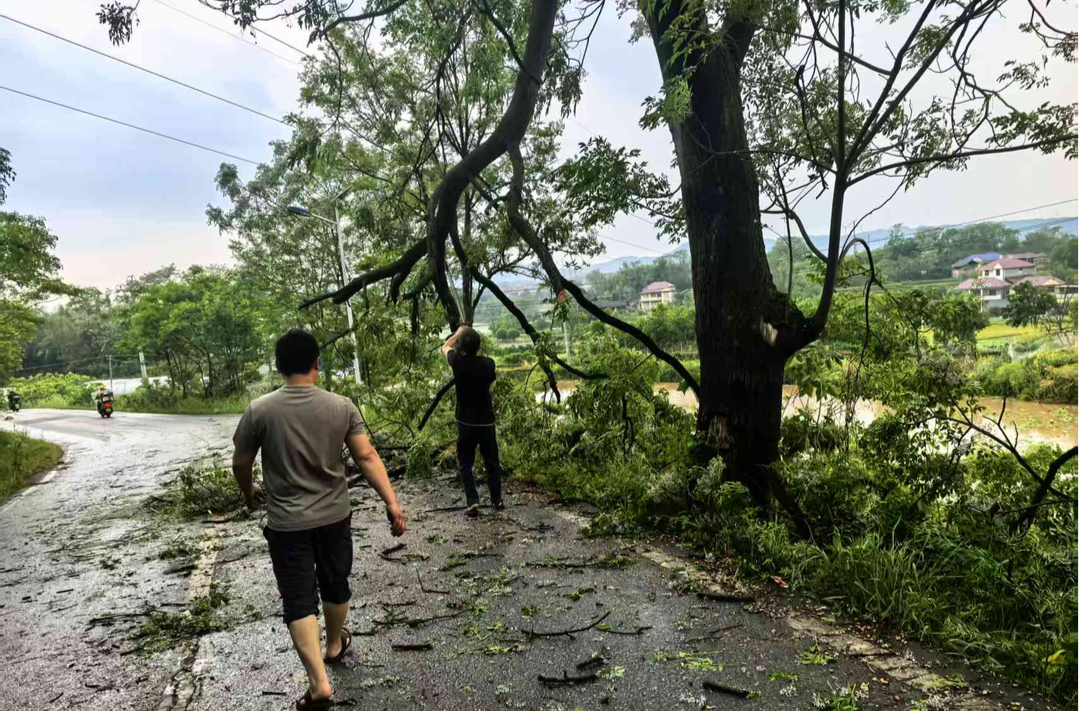 芷江镇：迅速应对暴雨险情 全力保障群众出行安全