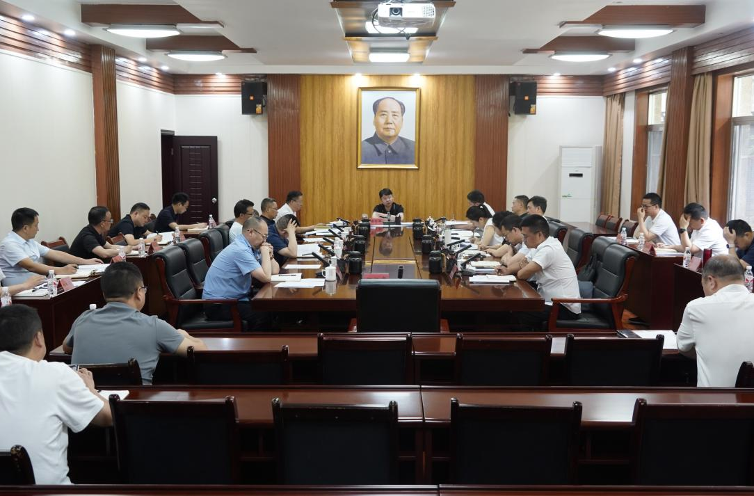 梁志平主持召开集中治理重复信访专项行动推进会