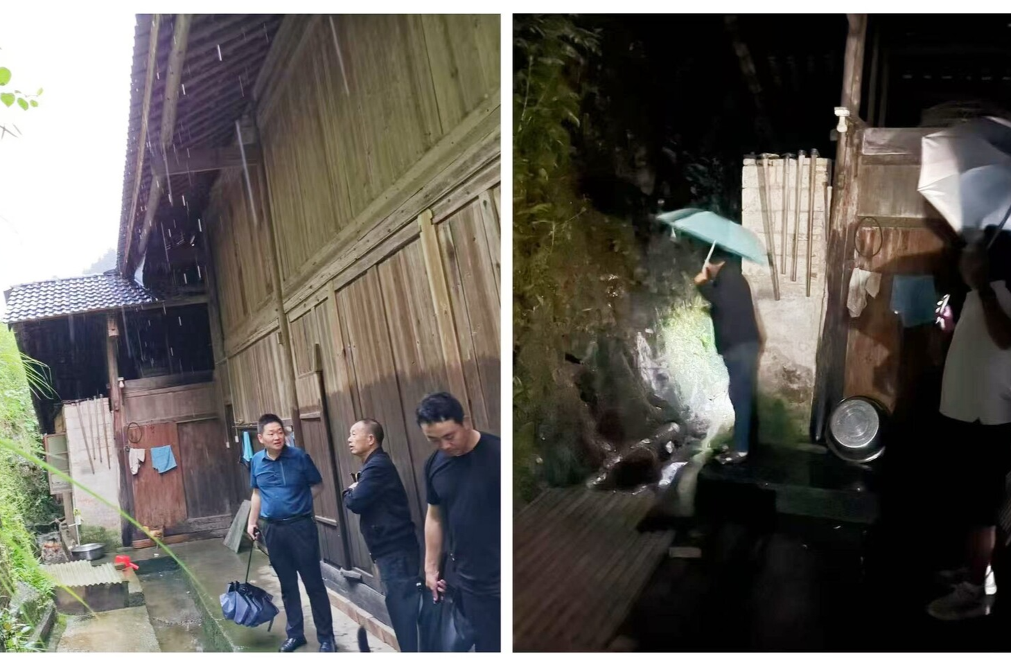 碧涌镇雨夜紧急转移群众 筑牢地质灾害安全防线