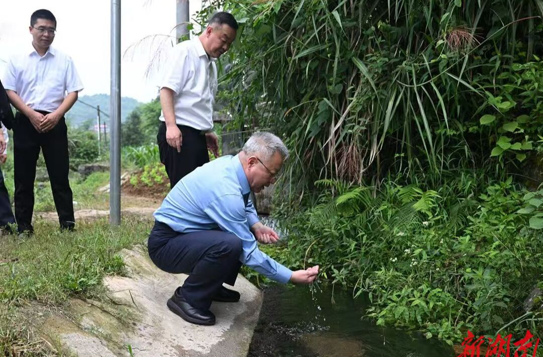 沈晓明赴娄底调研督导中央巡视交办问题整改工作