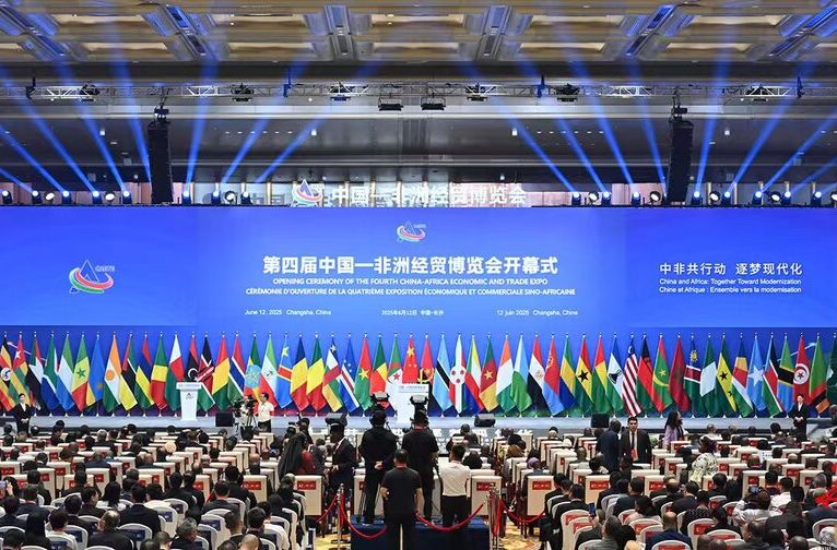 第四届中国-非洲经贸博览会在长沙举行