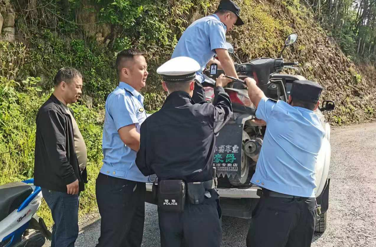 三道坑镇：开展交通安全整治行动  扎紧道路安全“责任带”