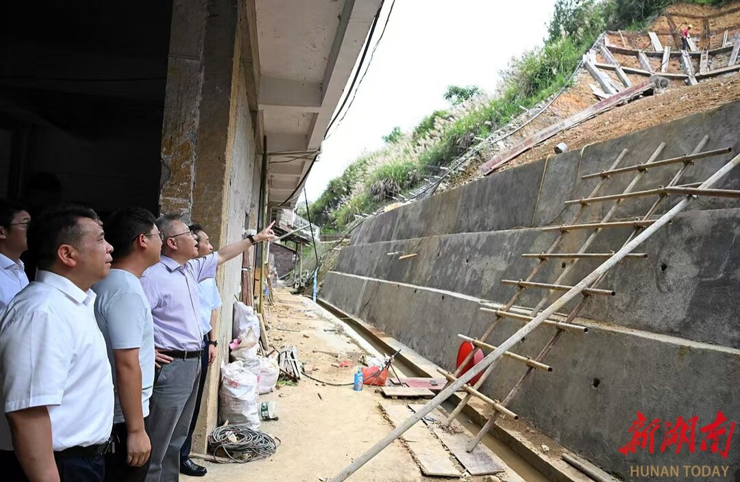 沈晓明赴郴州检查督导防汛工作