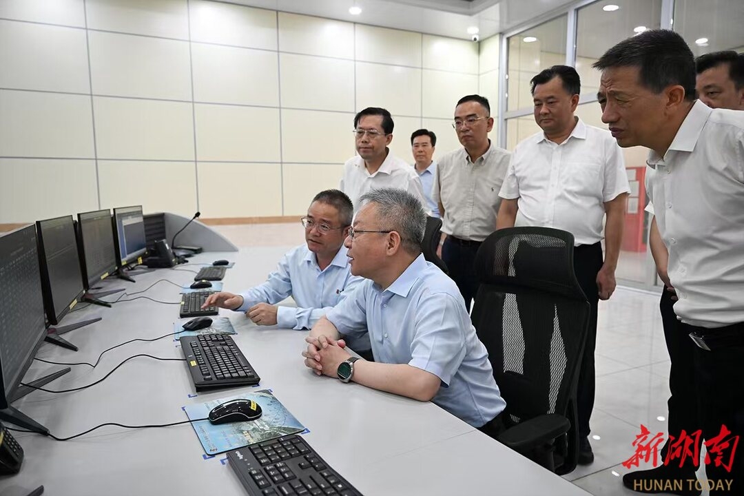 沈曉明赴懷化湘西檢查督導防汛工作
