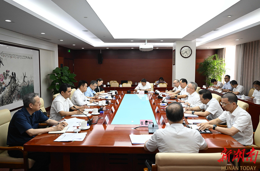 沈晓明与国家卫生健康委主任雷海潮会谈