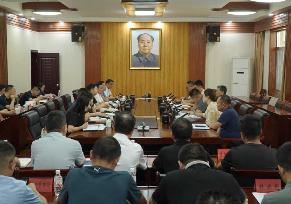 芷江与乔氏集团就乔氏杯中式八球国际大师赛芷江站开展对接座谈