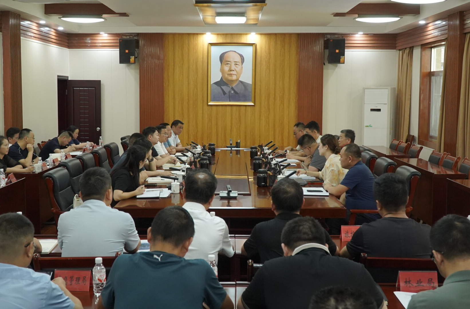 芷江与乔氏集团就乔氏杯中式八球国际大师赛芷江站开展对接座谈