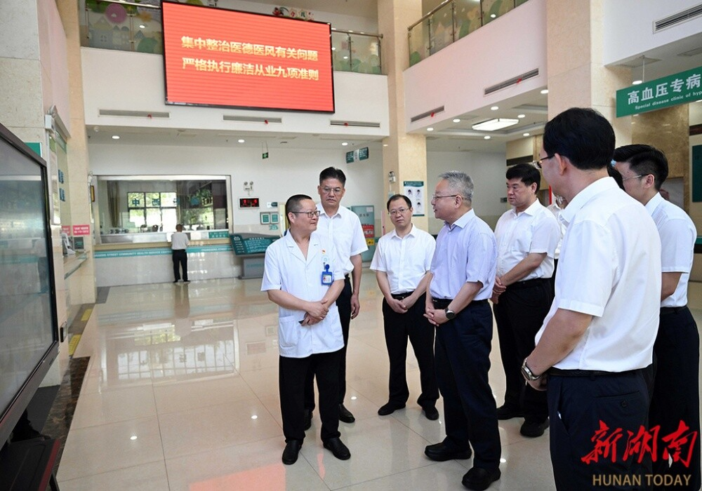 沈晓明在常德检查督导学习教育开展情况
