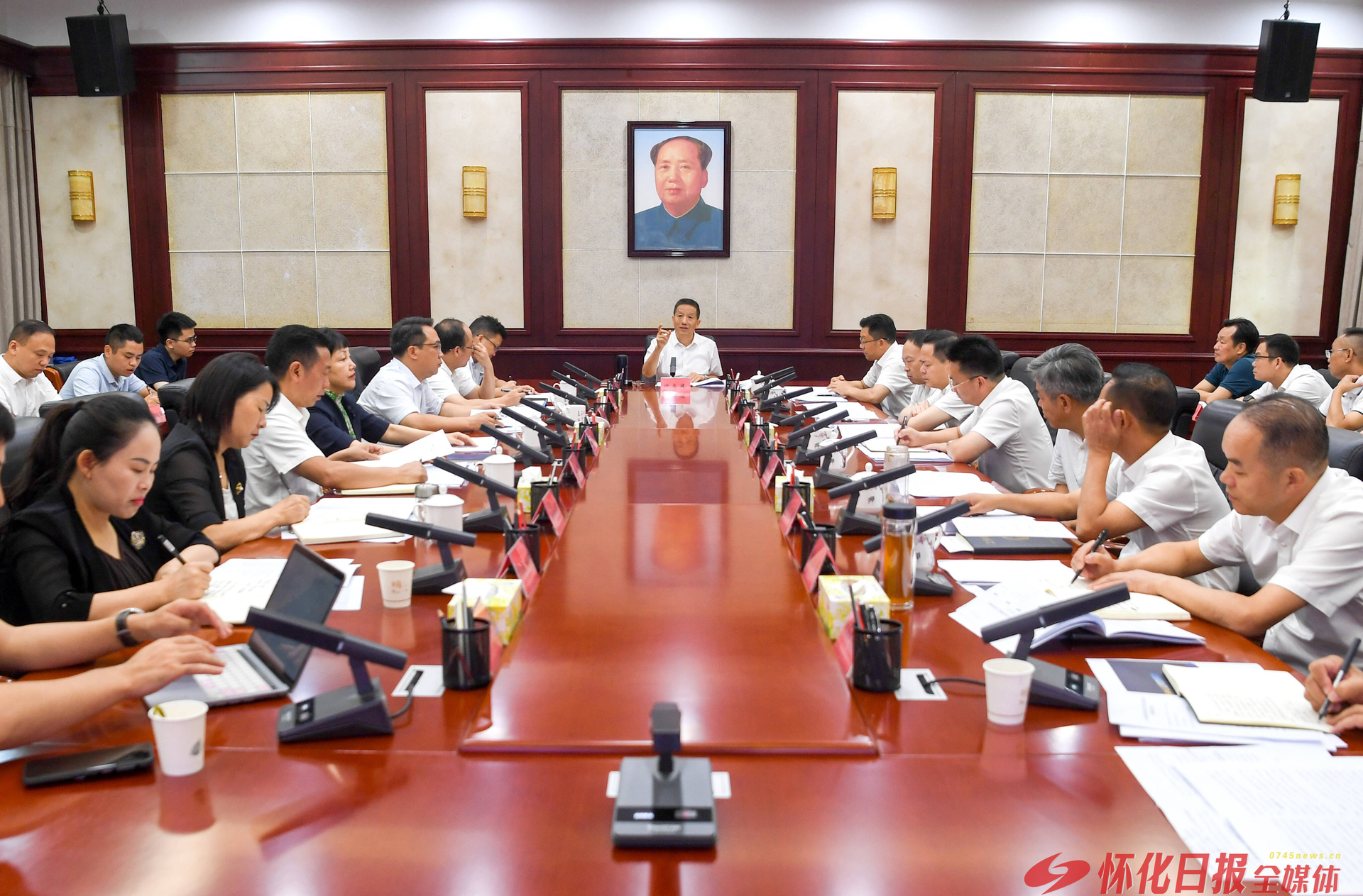 许忠建主持召开第五届湖南旅游发展大会怀化市执委会专题调度会