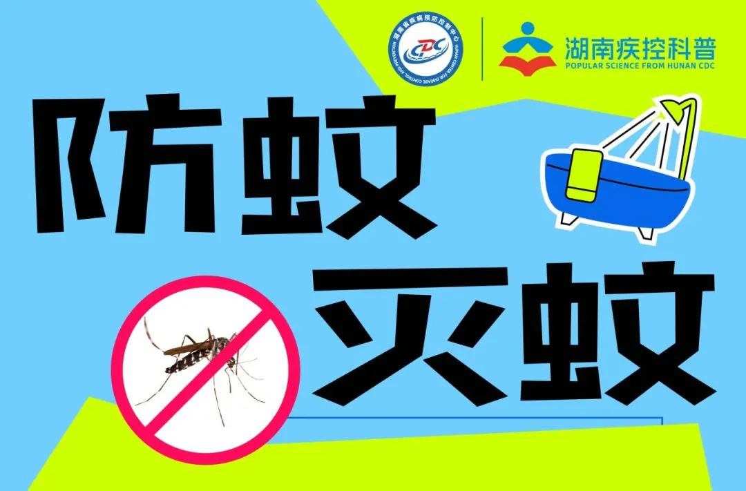 防蚊灭蚊——预防“登革热”和“基孔肯雅热”！