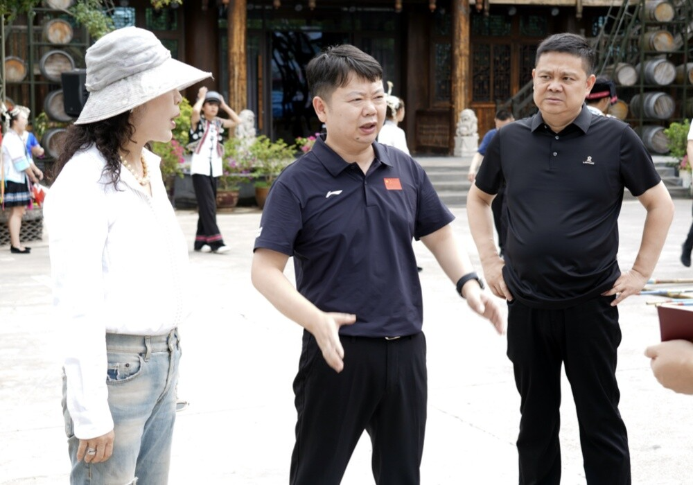 梁志平带队实地调研“三大盛会”观摩组织筹备工作